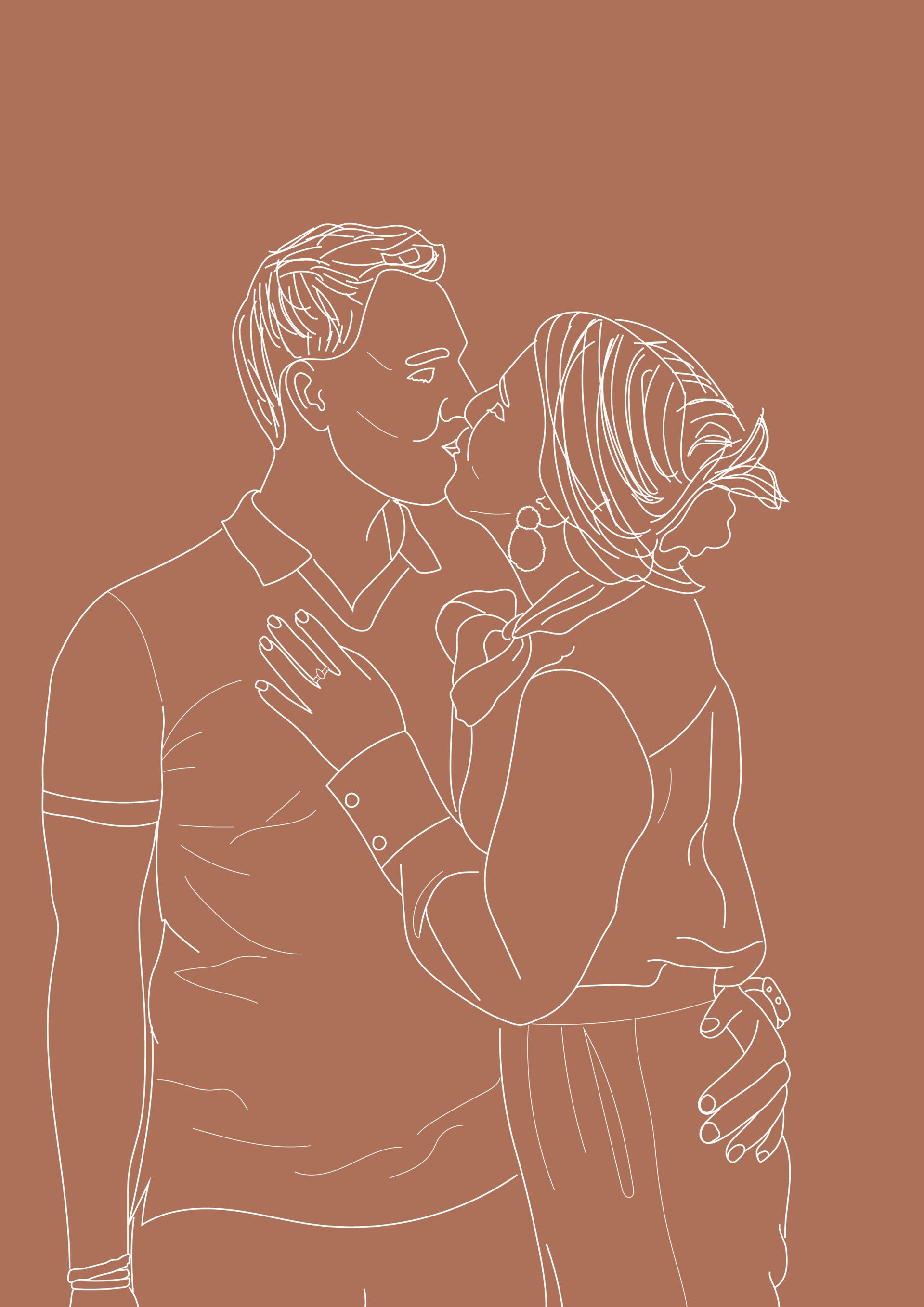 Persoonlijke Lijntekening