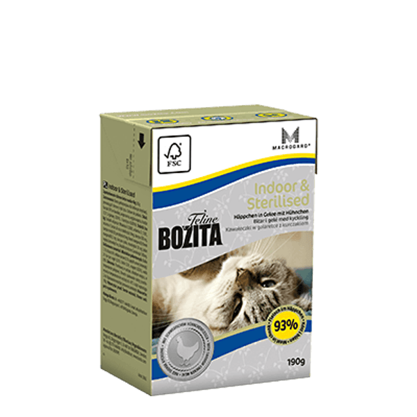 Bozita Feline Indoor & Sterilised 190G