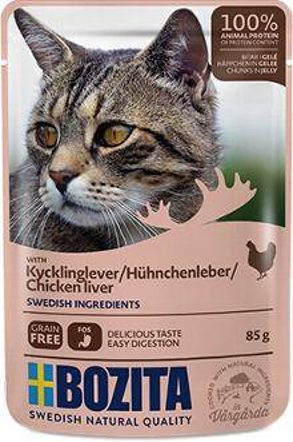Bozita Pouch HiG Hühnchenleber 85g