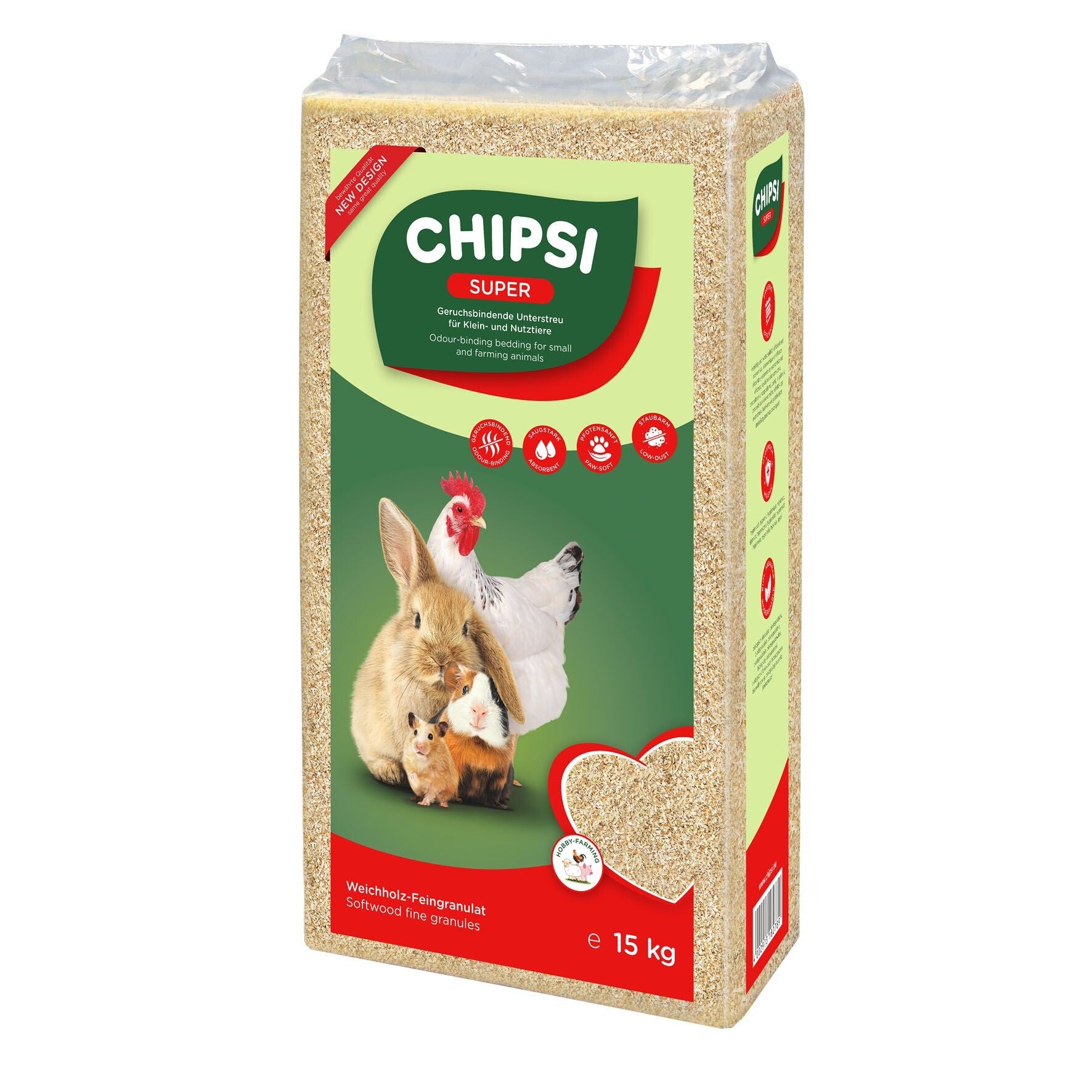 Chipsi Super Einstreu-Granulat 15kg