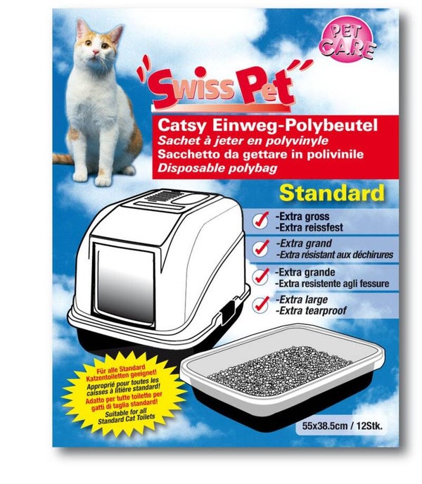 swisspet Catsy Einweg-Polybeutel