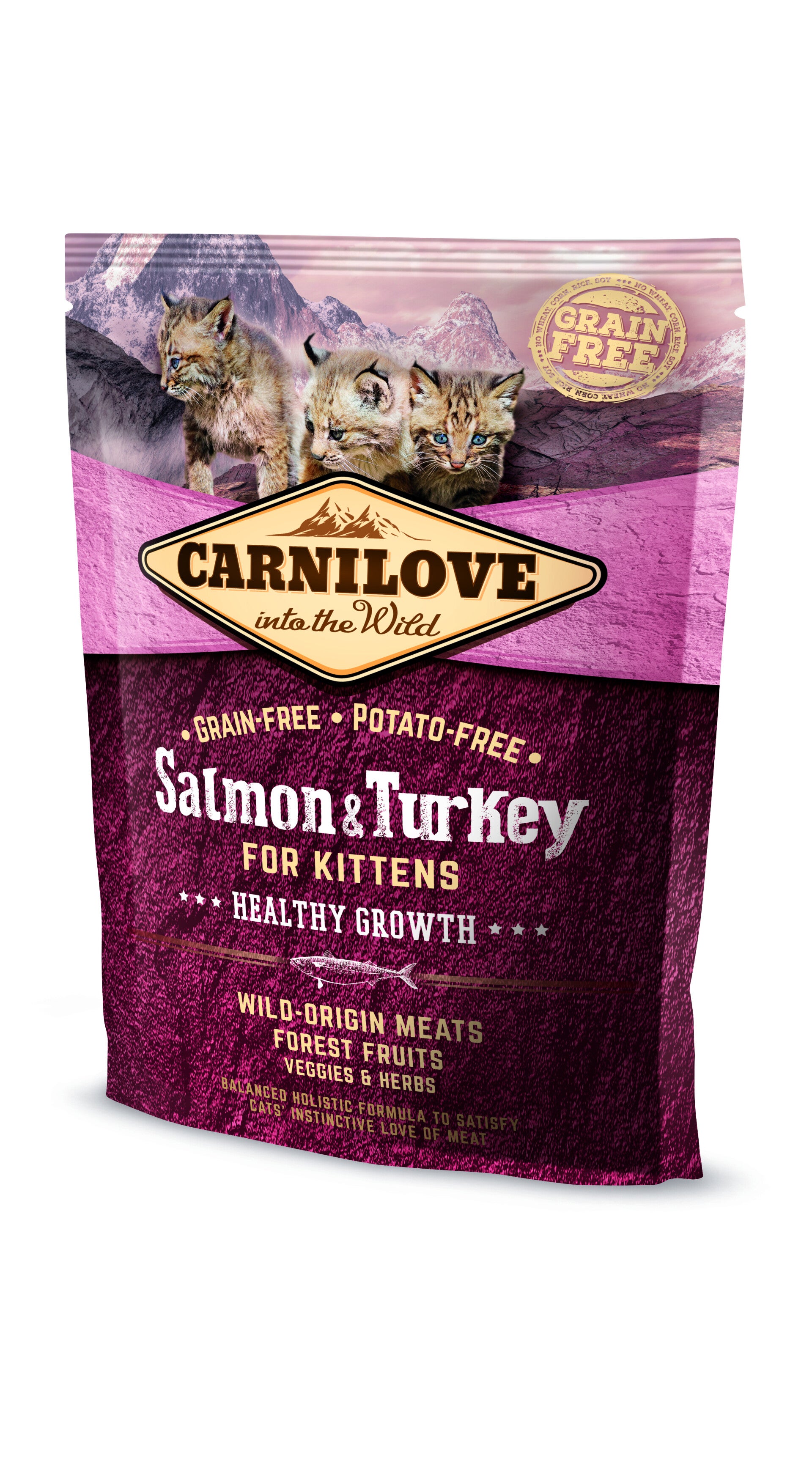 Carnilove Kitten - Lachs & Truthahn