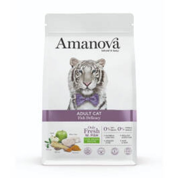 Amanova Adult Cat Weisser Fisch 1.5Kg