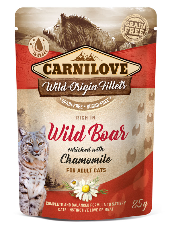 Carnilove Adult Pouch Ragout Wildschein 85g