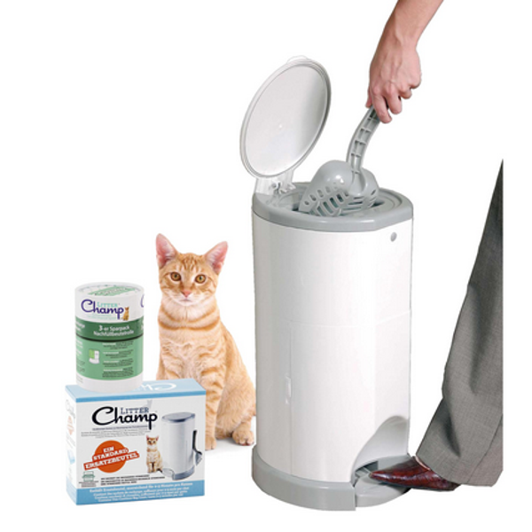 Litter Champ Katzenstreu-Entsorgungseimer