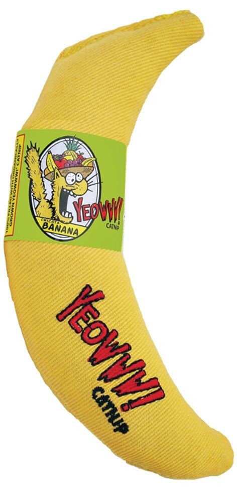 Banane Yeowww 18cm, gefüllt mit Catnip