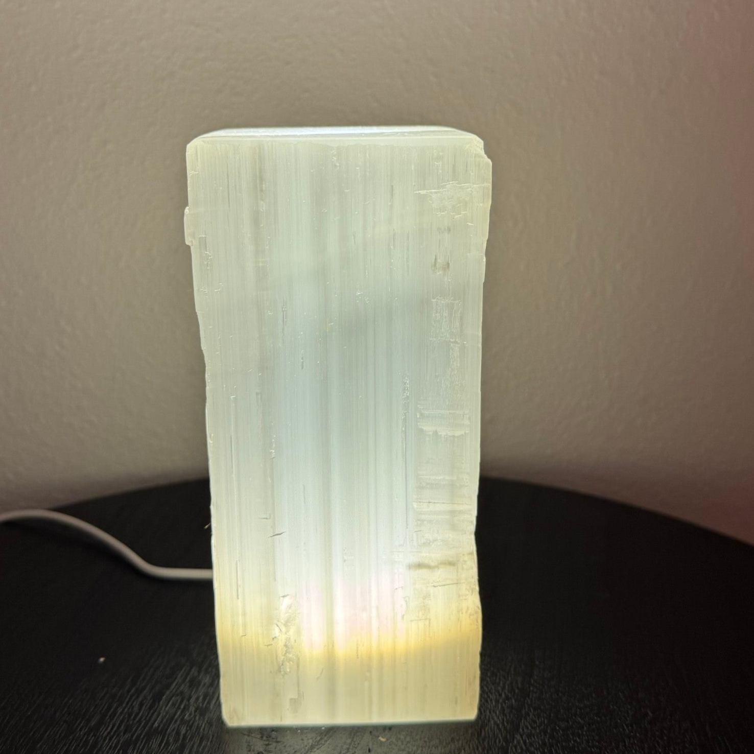 Seleniet lamp vierkant groot