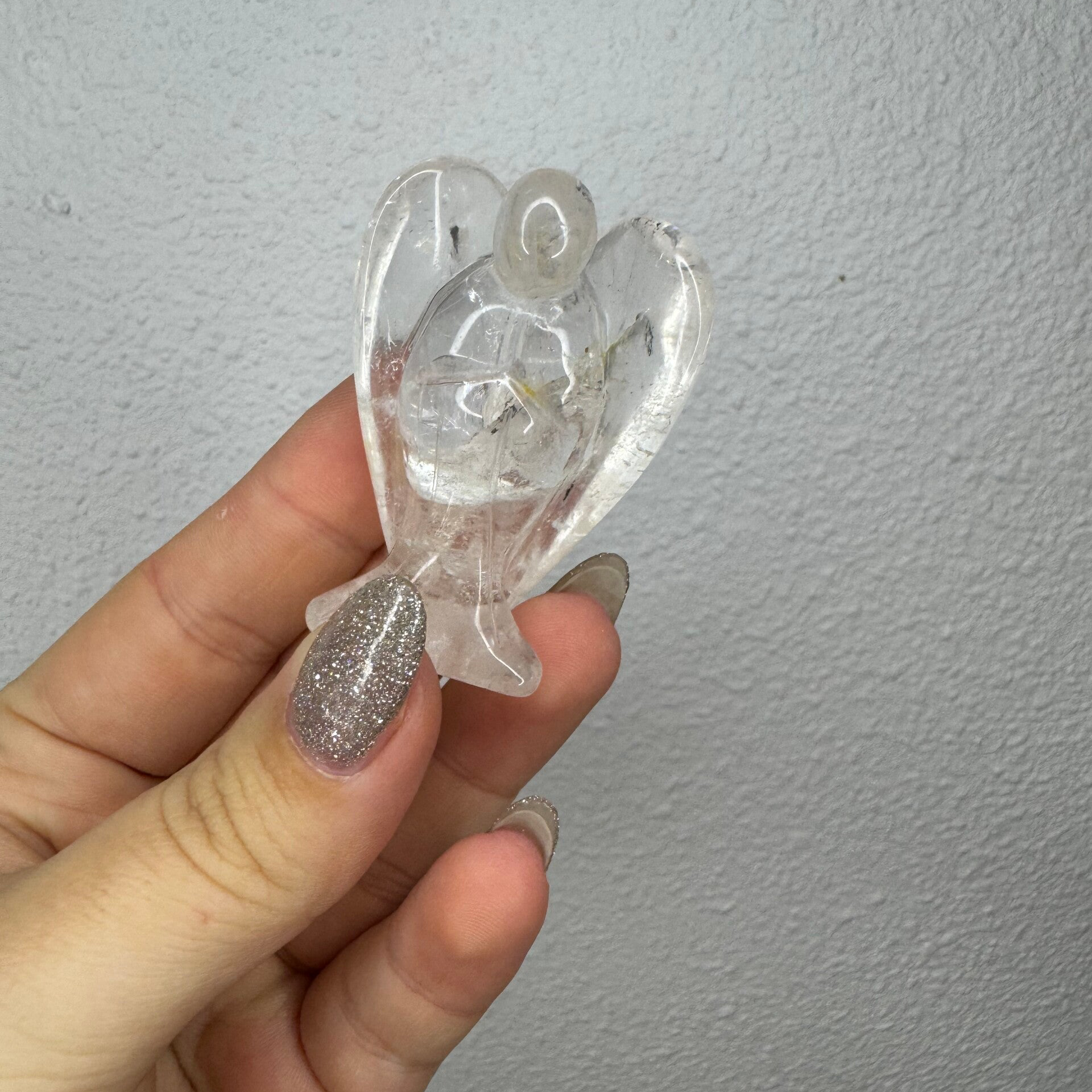 Bergkristal Engel 5 cm