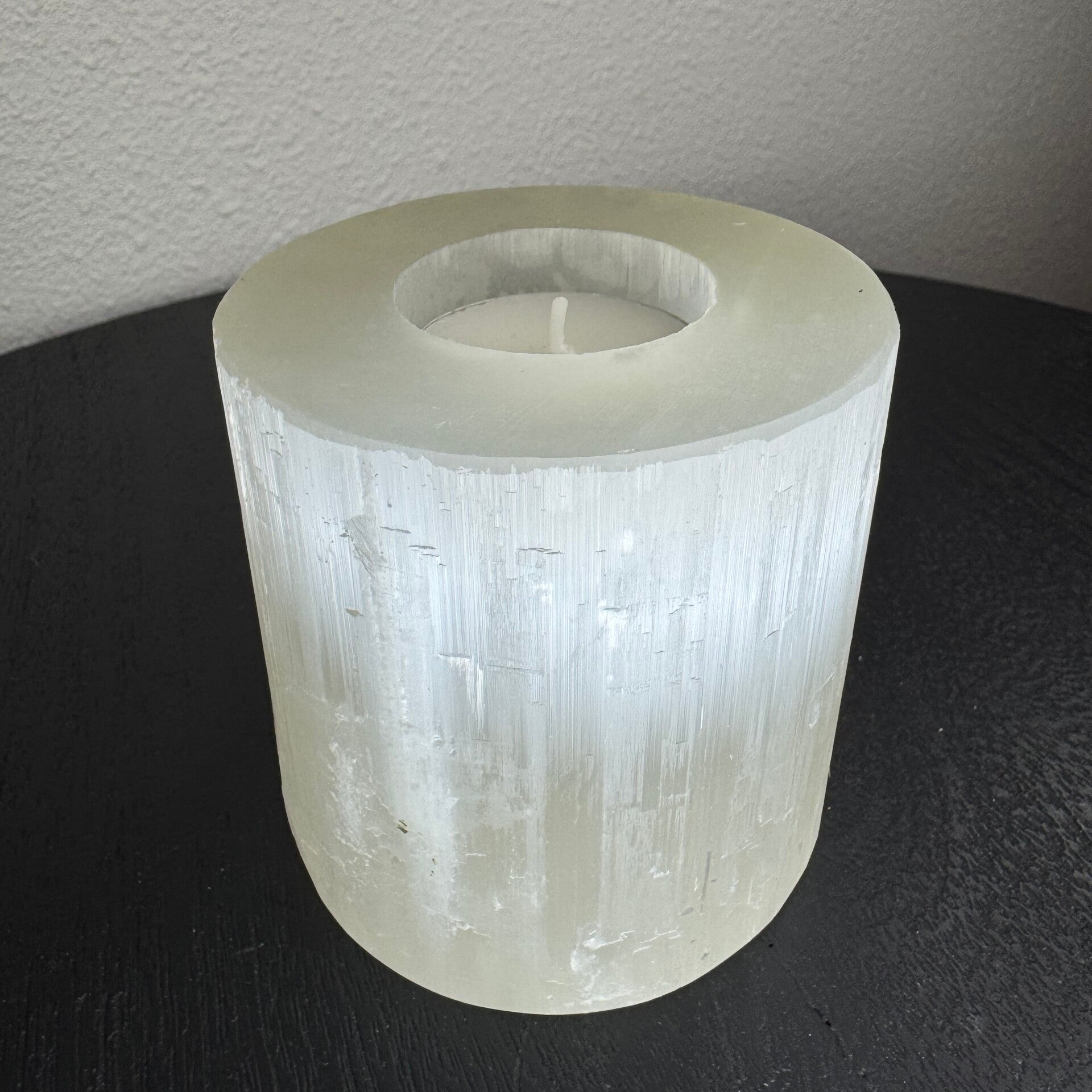 Seleniet Waxinehouder groot