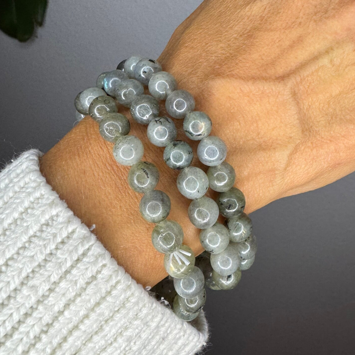 Labradoriet armband 8mm