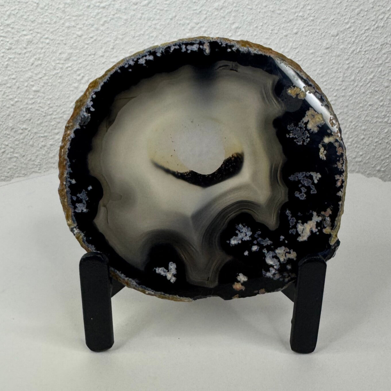 Agaat schijf op standaard 2