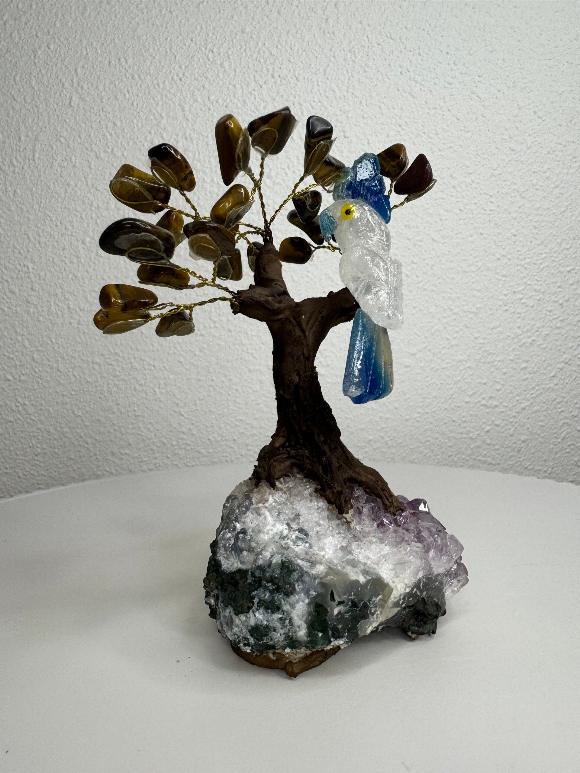 Tijgeroog Boom op Amethist