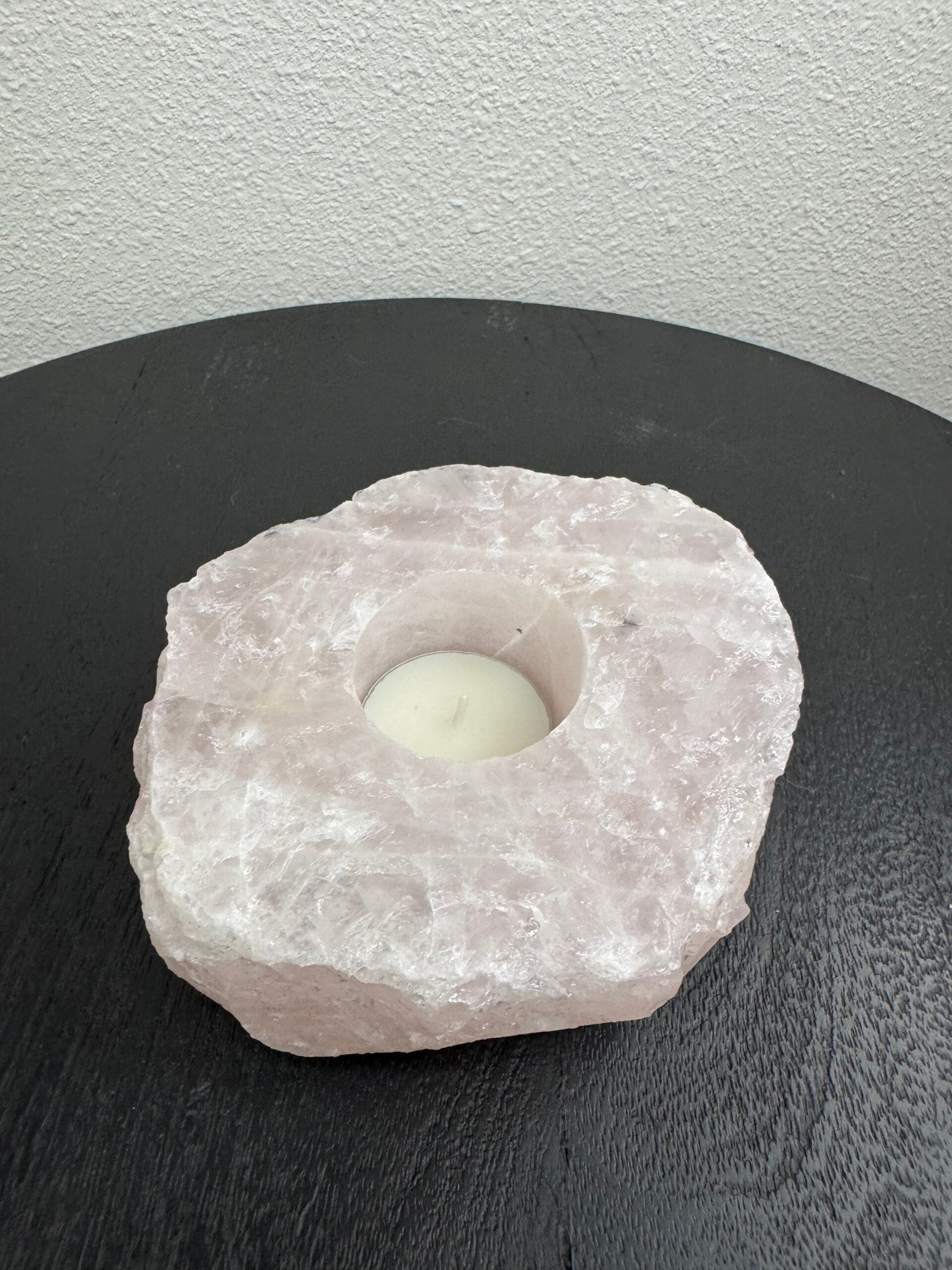 Rozenkwarts Waxinehouder