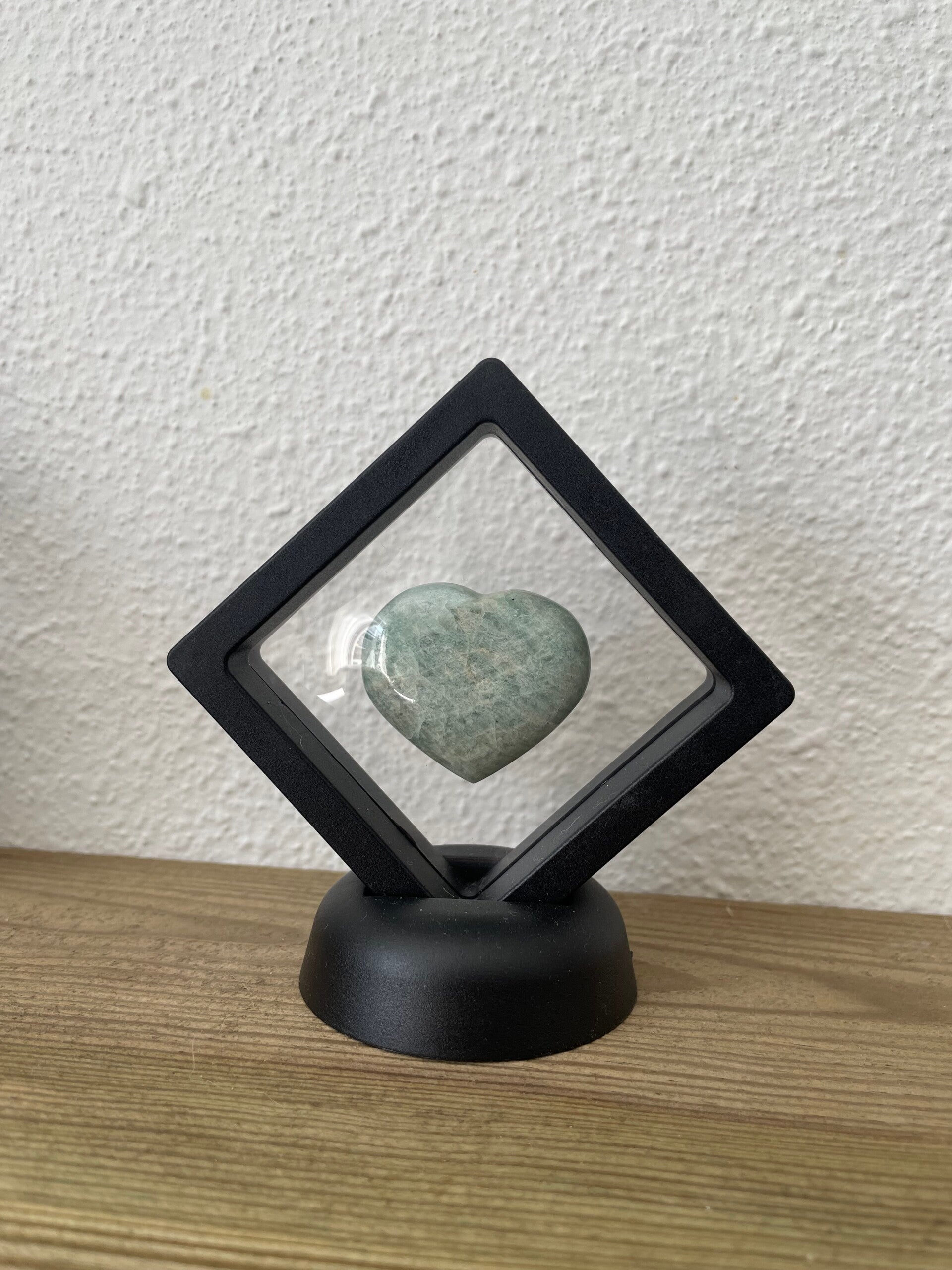 Amazoniet hartje in venster