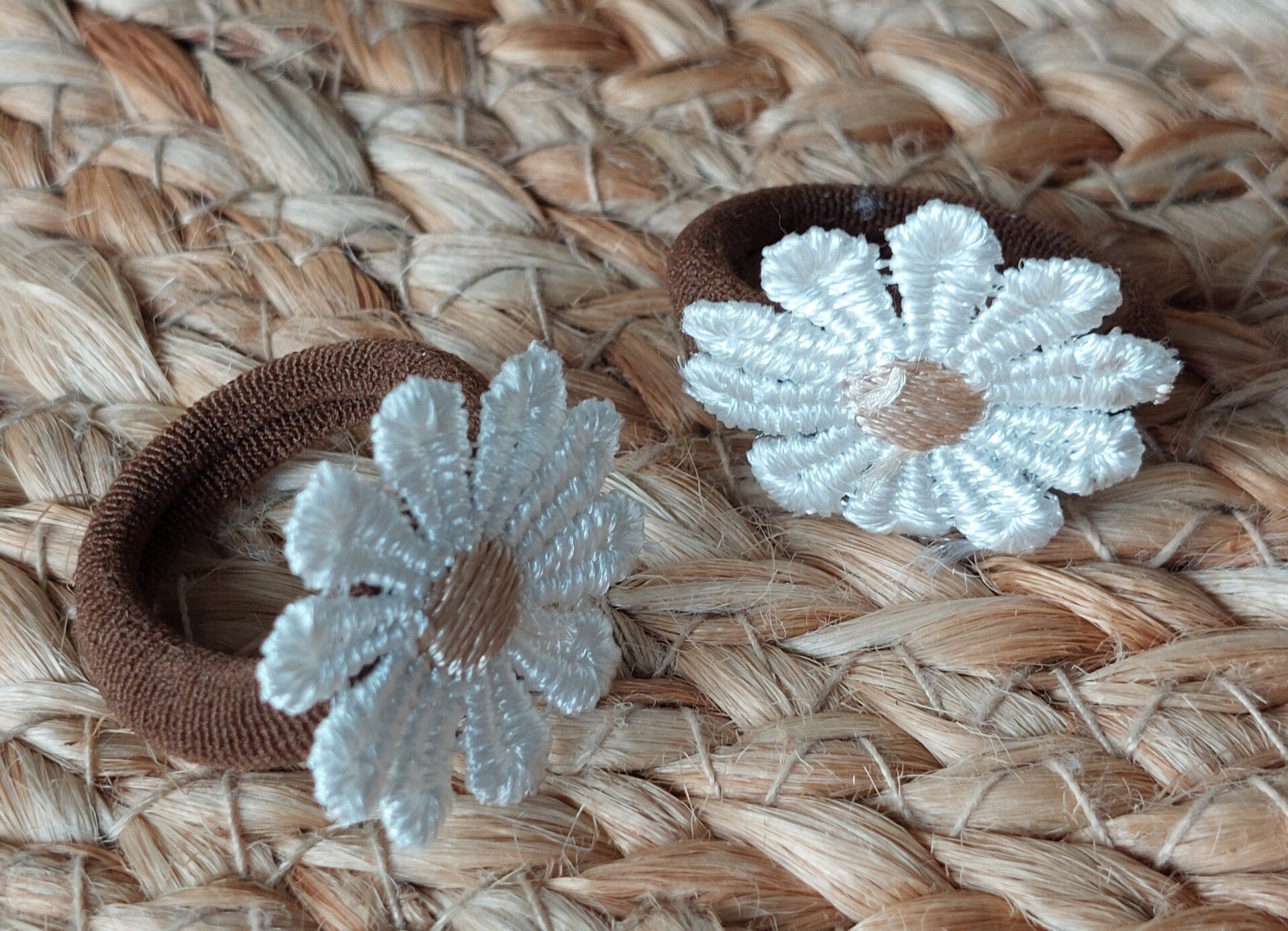 Haar elastiekjes bloem