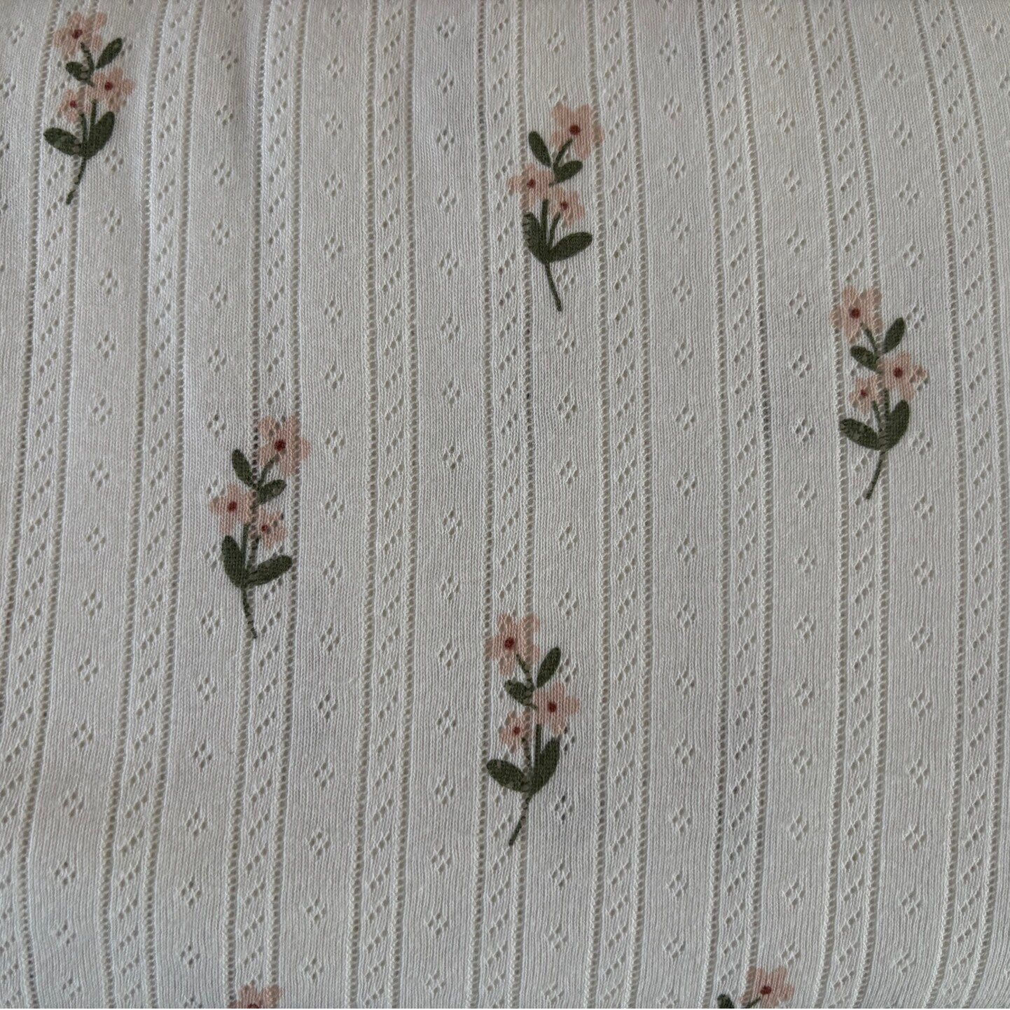 T-shirt ajour bloem