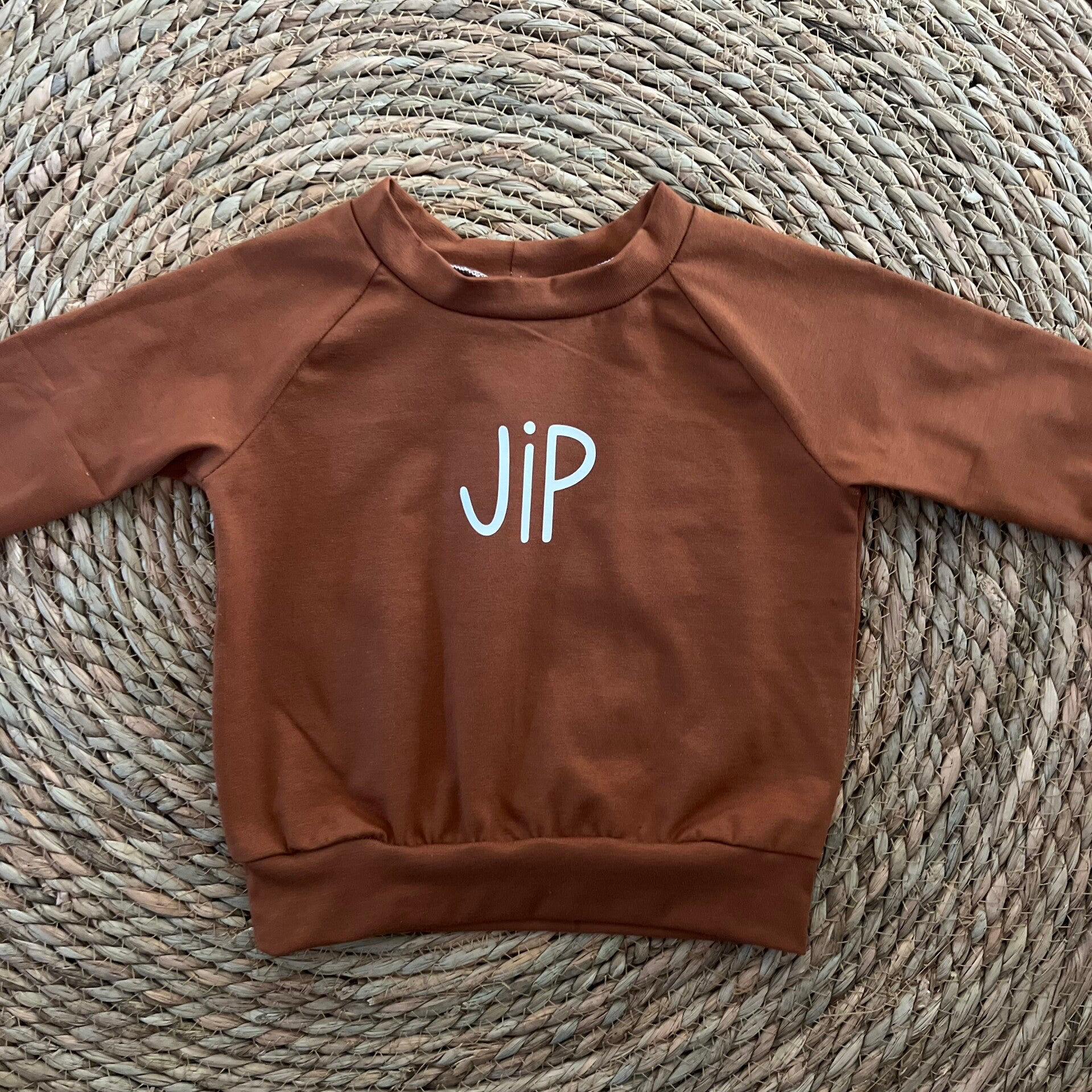 Sweater cognac