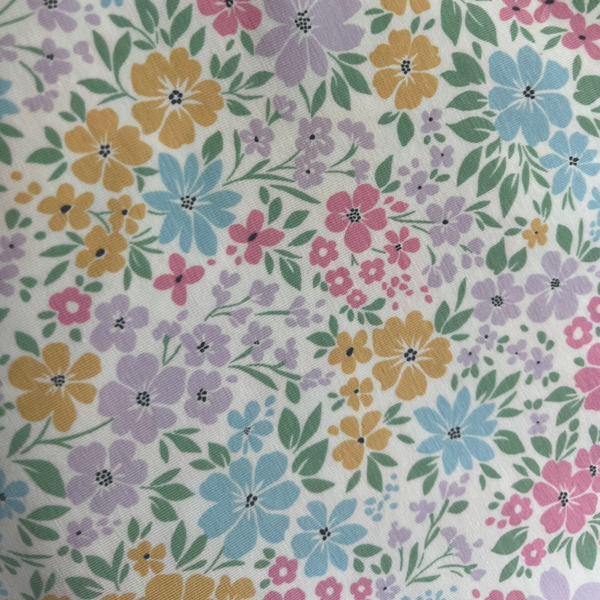 Rokje pastel bloemen