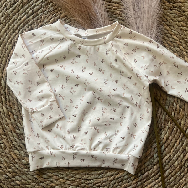 Sweater rustige bloem