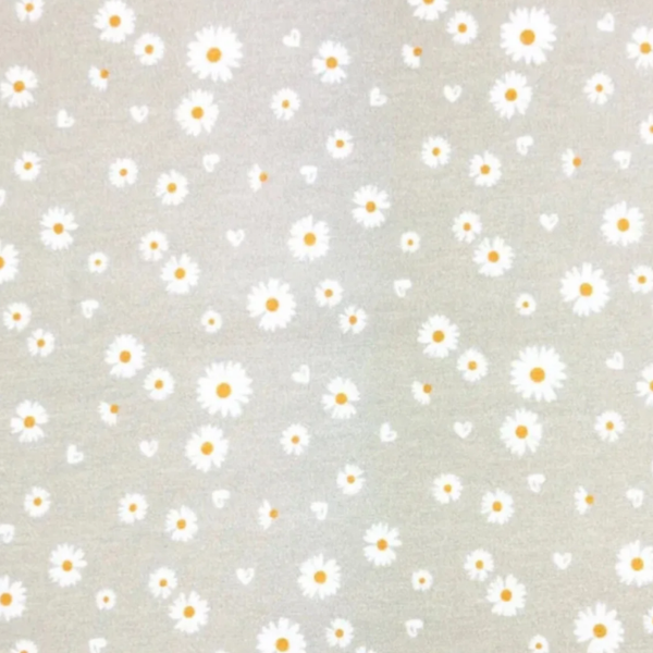 Haarbandje madelief zand