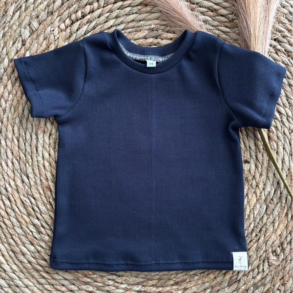T-shirt rib navy