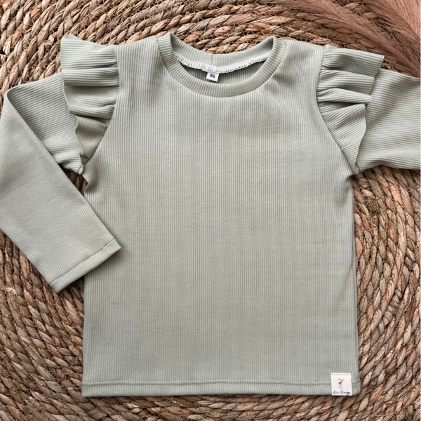 Longsleeve dusty green