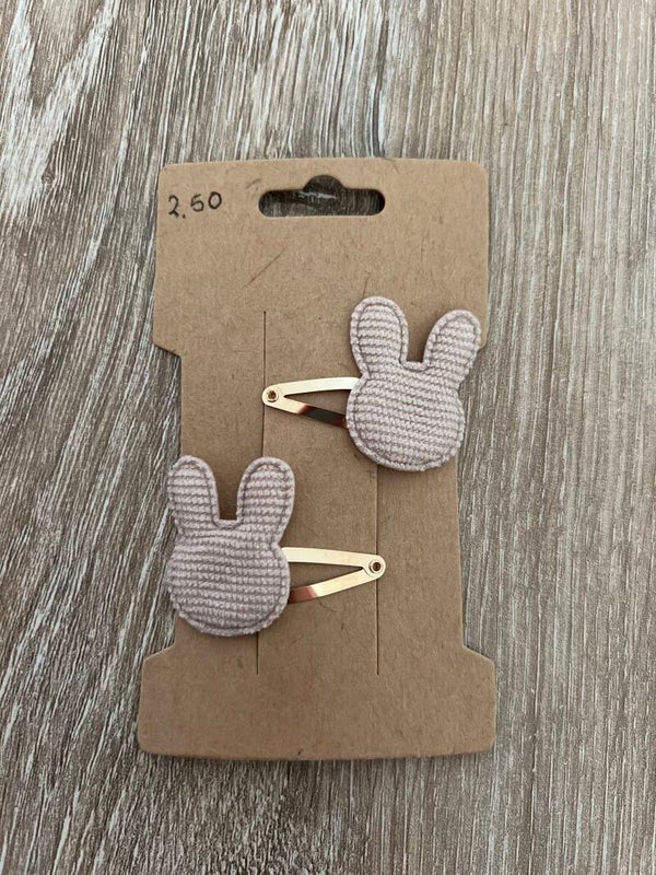 3cm goud konijnen beige