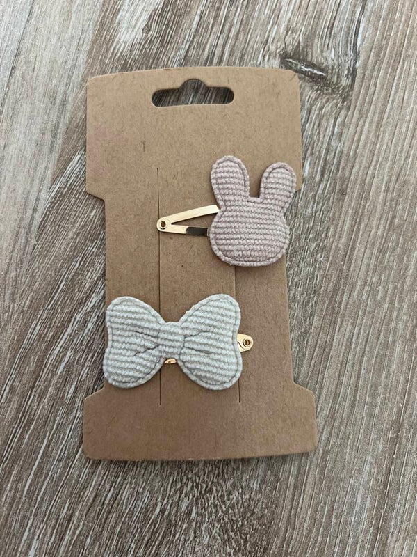 3cm goud konijn strik