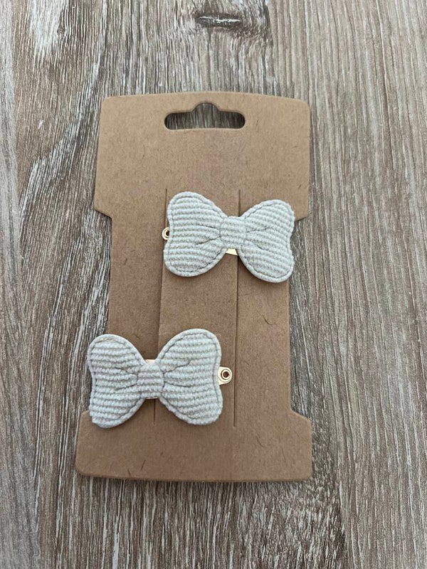 3cm goud beige strikjes