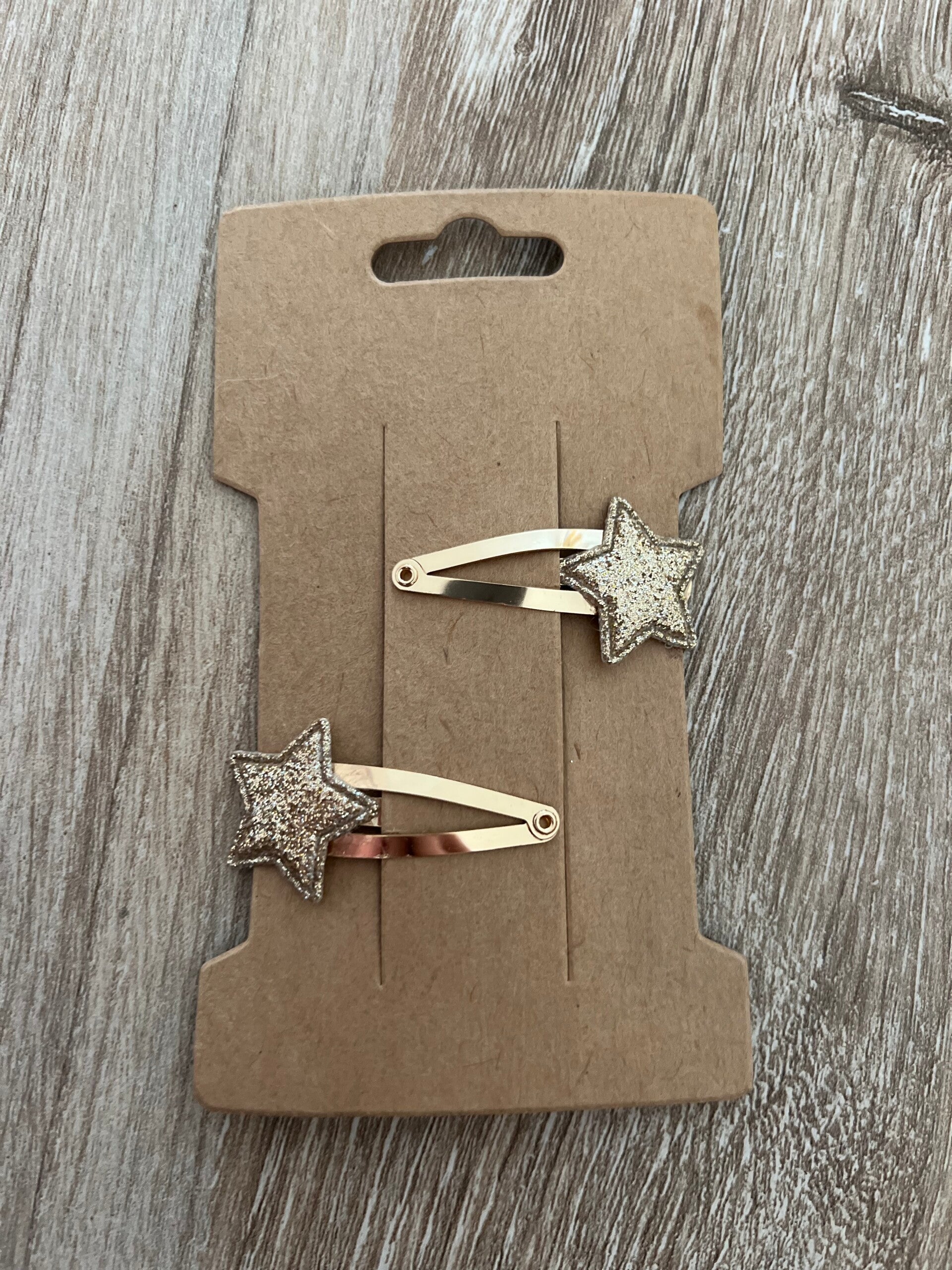 3cm goud ster glitter