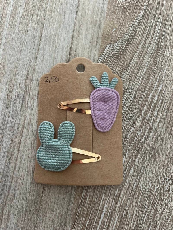 3cm goud wortel konijn