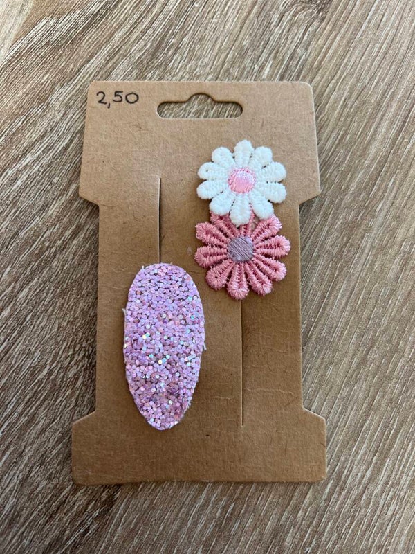 Anti slip glitter roze