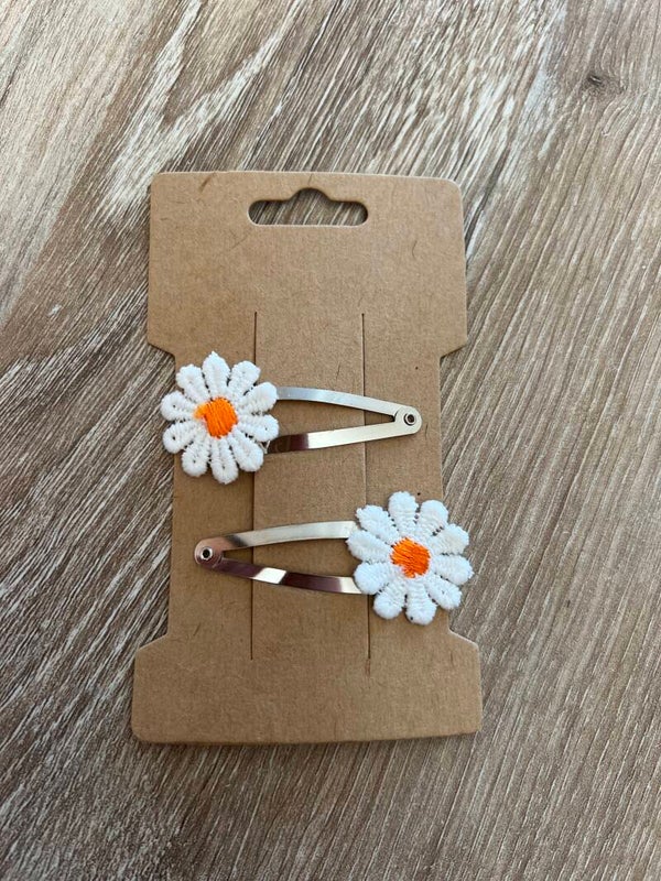 5cm zilveren Koningsdag bloem