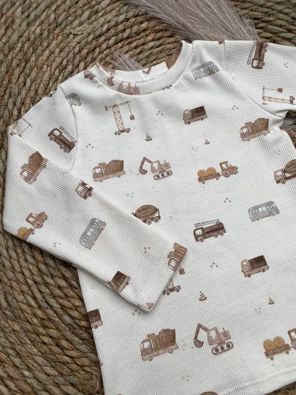 Longsleeve bouwvoertuigen