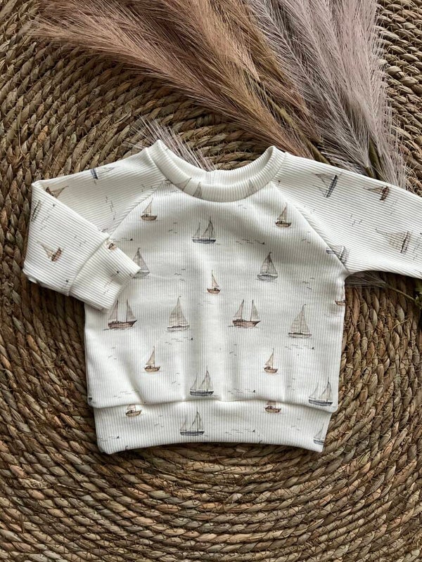 Sweater zeilbootjes