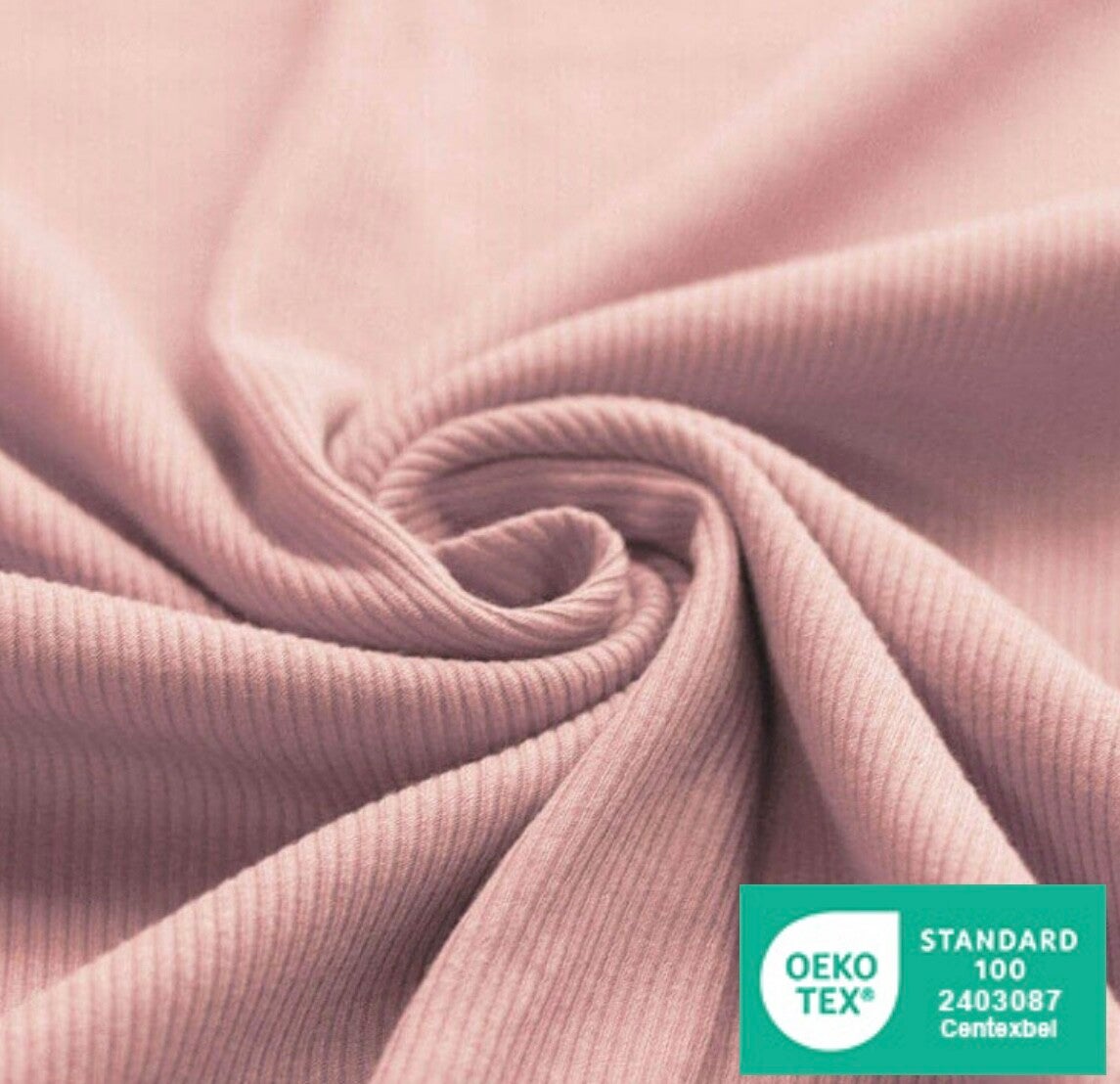 Mutsje rib nude pink