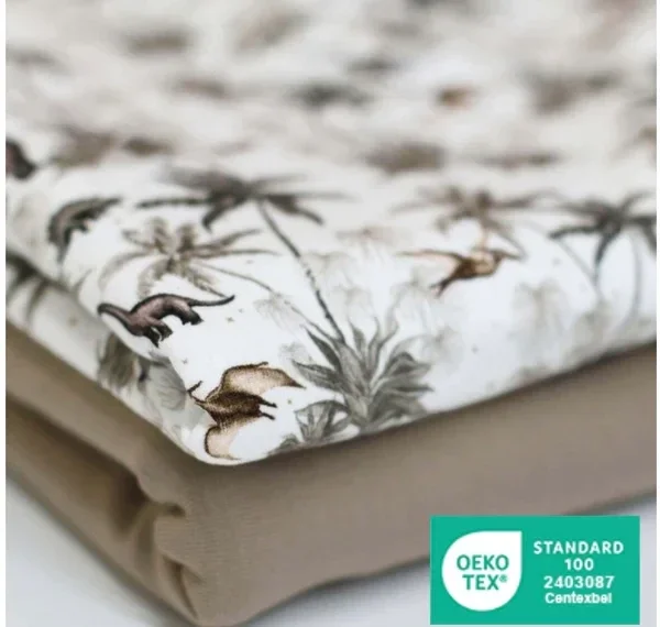 Longsleeve dino beige