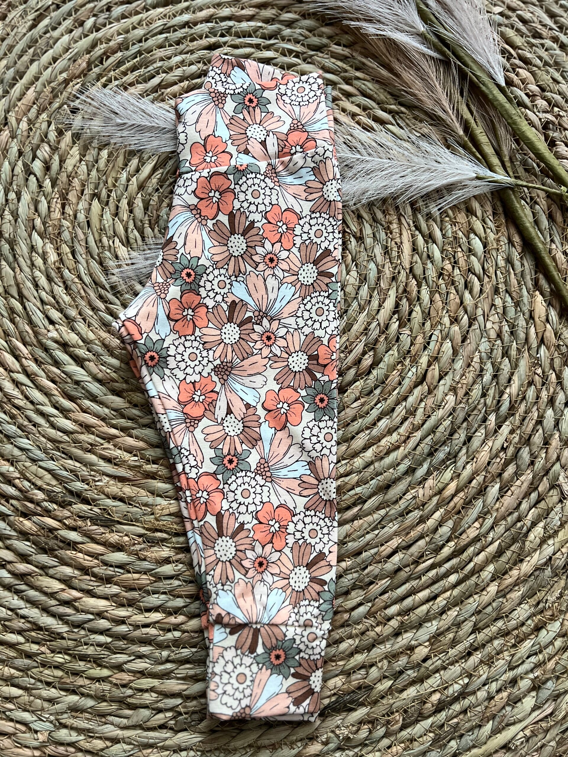 Legging vrolijke bloem 74