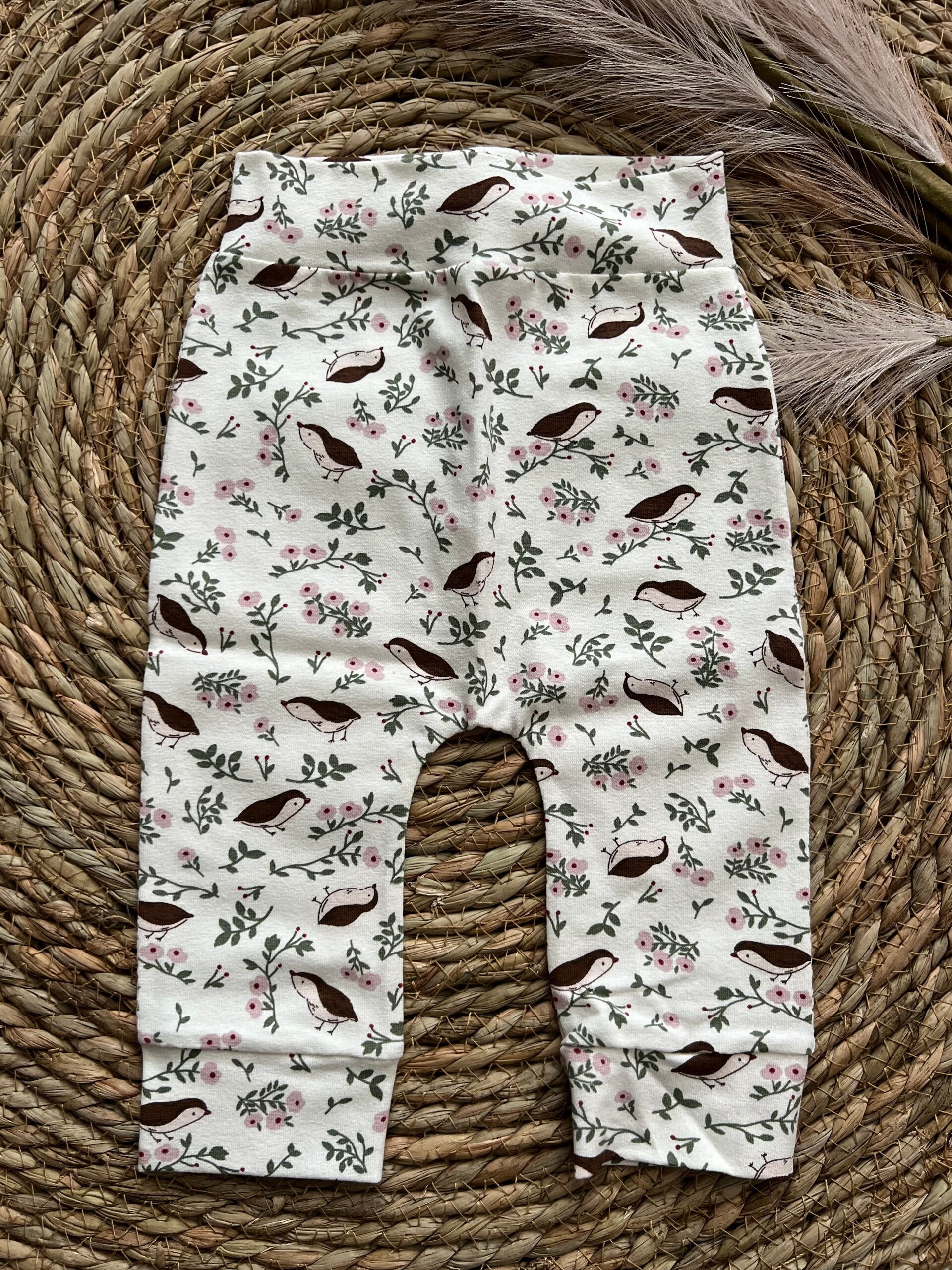 Broekje vogeltjes 62/68