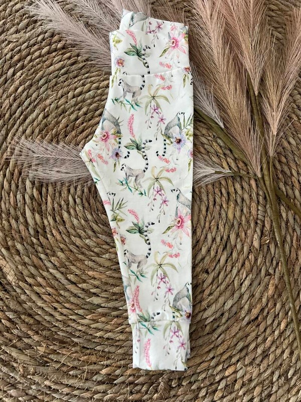 Legging maki bloemen 80