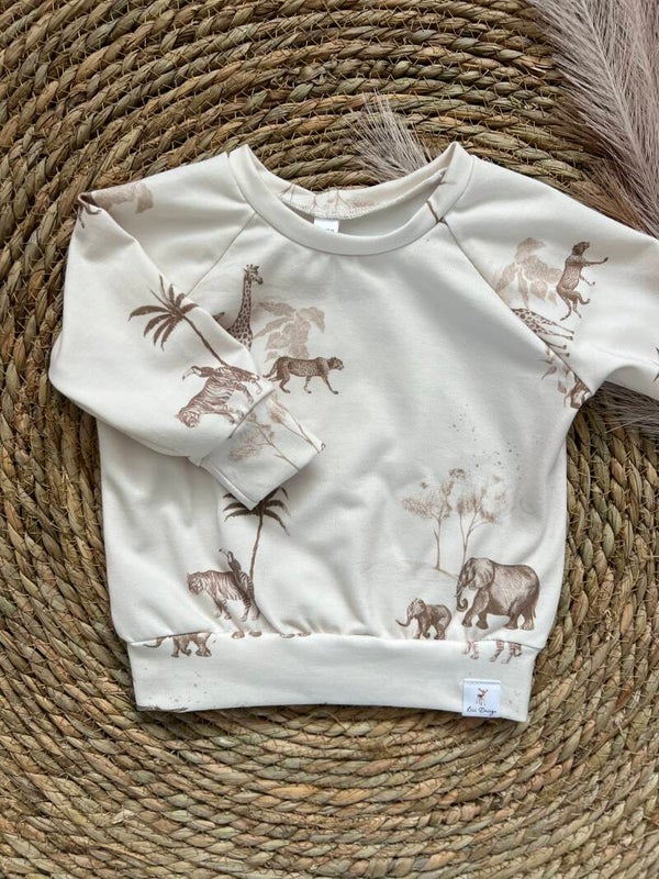 Sweater jungle taupe