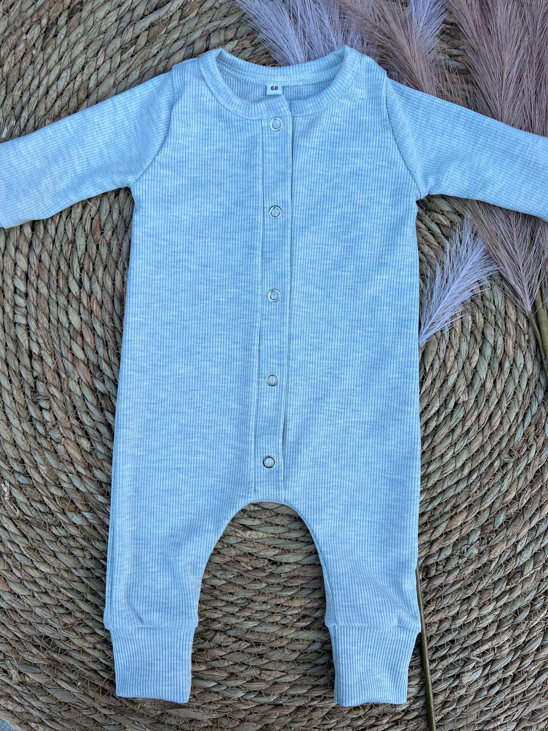 Boxpakje rib blue melange