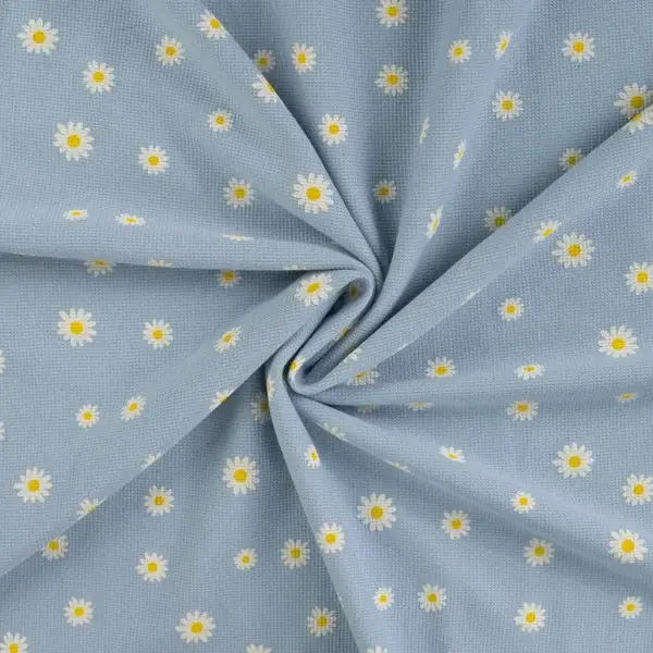 Speendoekje madelief blauw/teddy