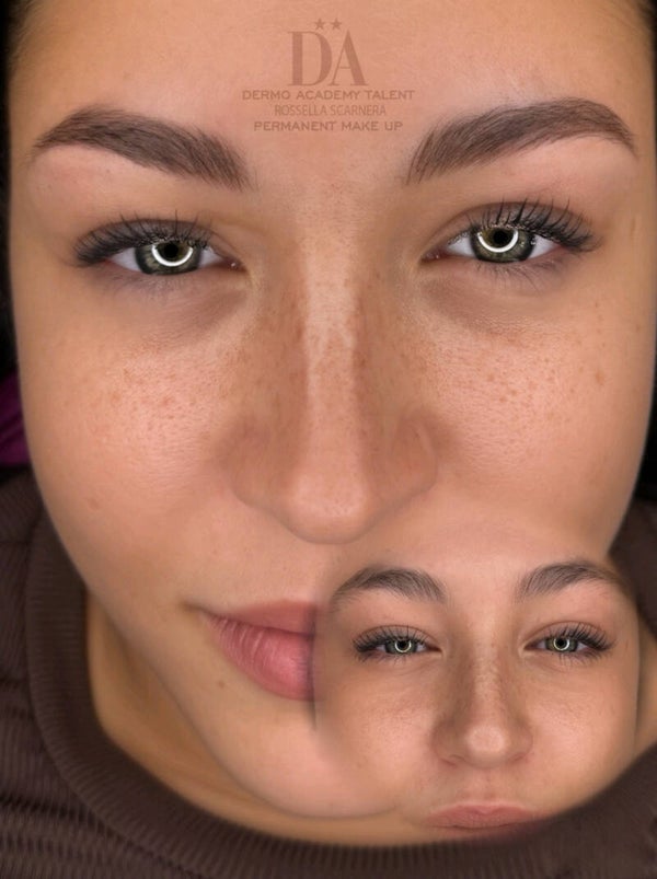 Trucco permanente sopracciglia sfumatura