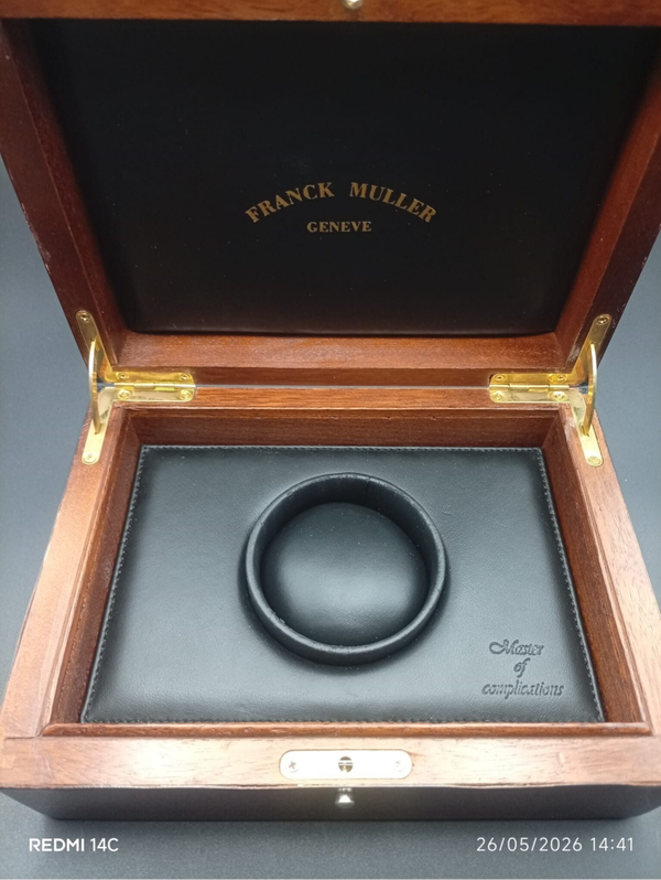 SCATOLA FRANCK MULLER BOX VINTAGE WATCH
