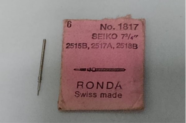 Parti di ricambio  Seiko 2515 B 2517 A 2518 B 7 3/4 Ronda 1817  Tige