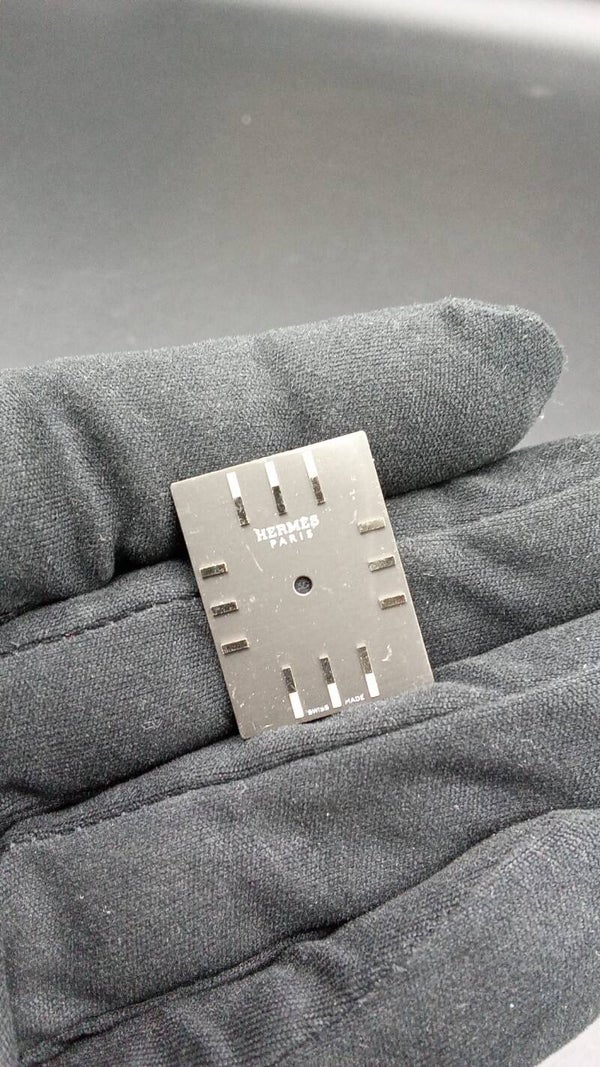 Quadrante Hermes Paris originali grigio scuro misura II