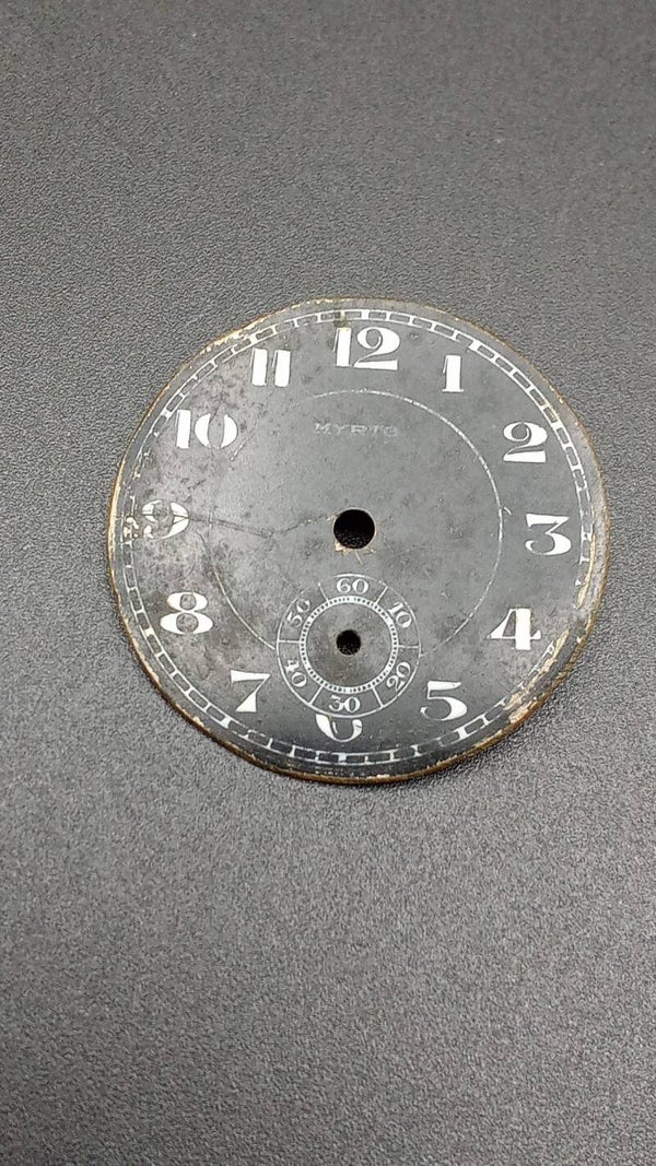 Quadrante militare MYRTO vintage anni 50