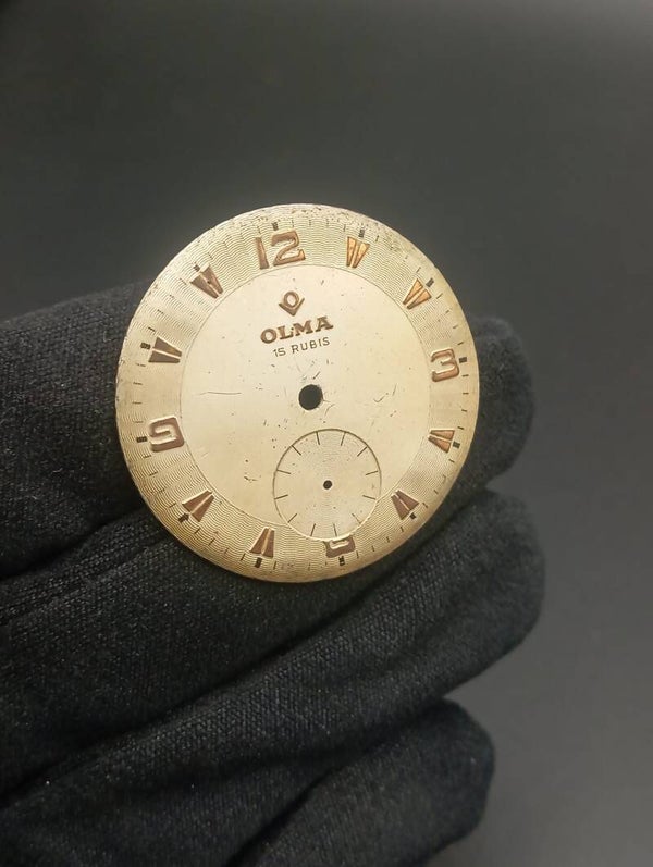 Ricambio Quadrante Olma carica manuale vintage