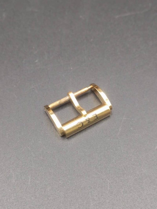 Ricambio Fibbia Eberhard originale plaque oro 18mm